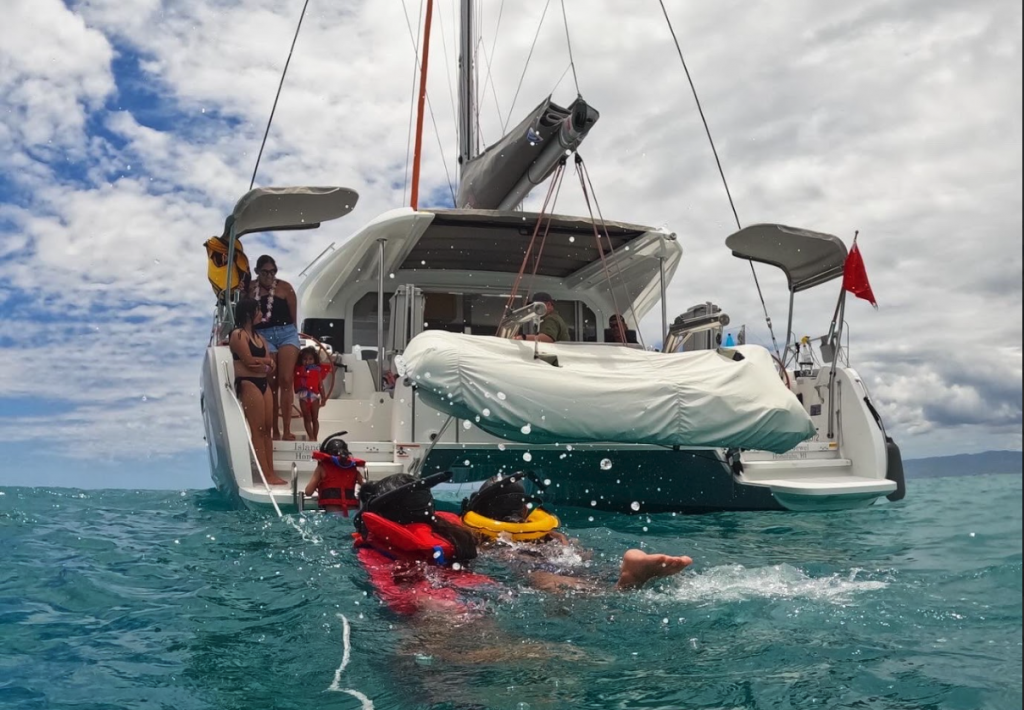 Taking Kids on a Private Catamaran in Honolulu