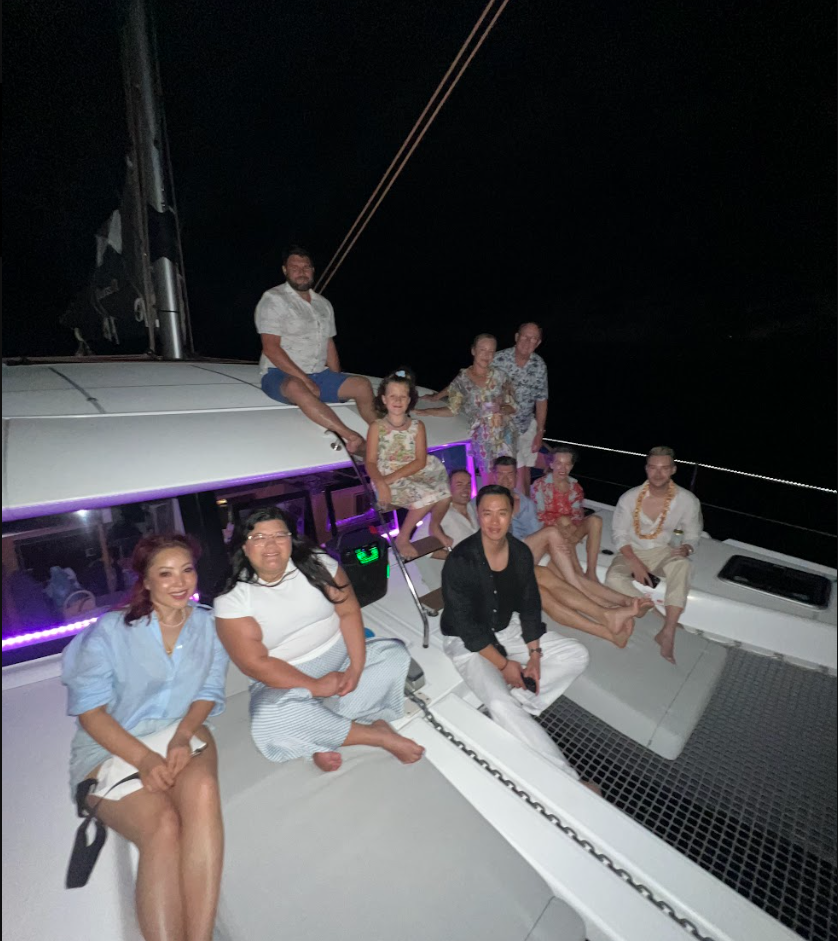 Halloween on a Private Catamaran in Oahu: Costumes, Sunset, and No Crowds